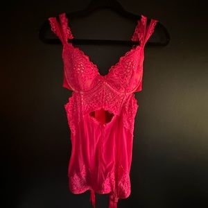 Victoria’a Secret VS pink corset 36C NWT